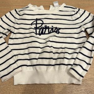 Like new Janie and Jack striped sweater.